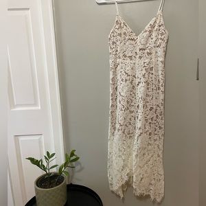 White Lulus Dress Size M